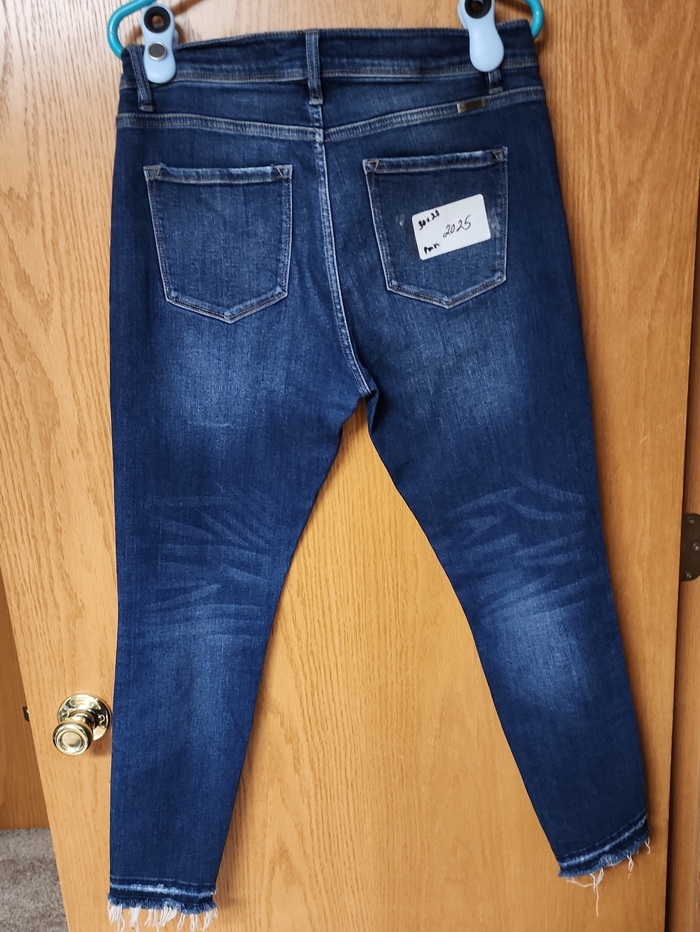 KanCan Dark Blue Skinny Jeans womens 30x28 number 2025